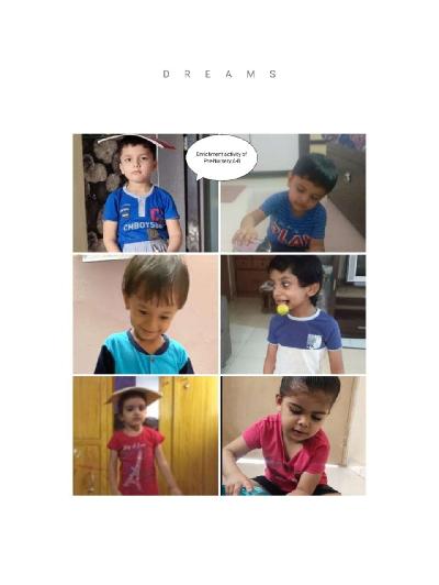 Pre Primary Section Activities