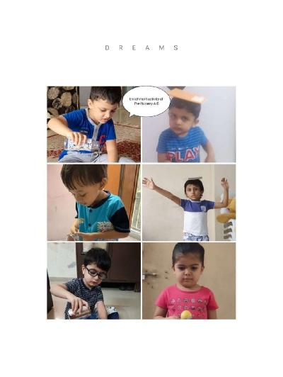 Pre Primary Section Activities