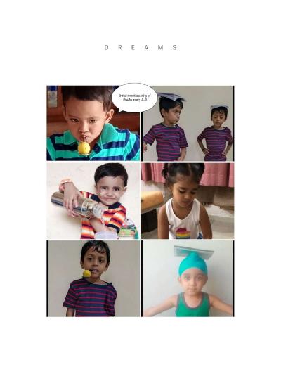 Pre Primary Section Activities