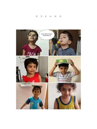 Pre Primary Section Activities