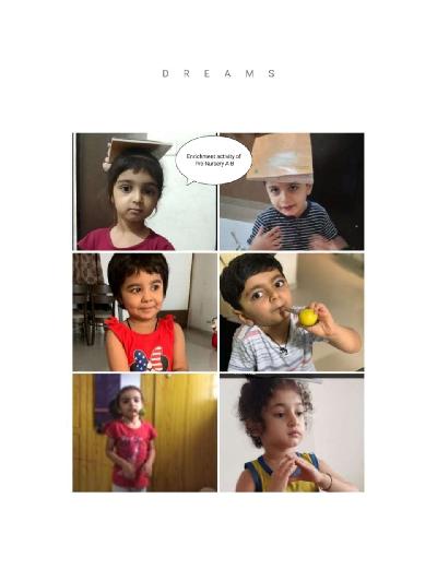 Pre Primary Section Activities