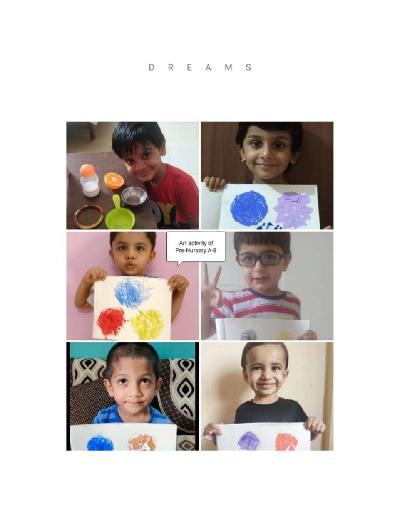 Pre Primary Section Activities