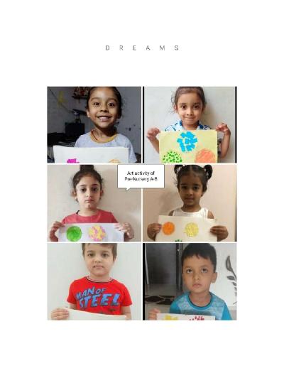 Pre Primary Section Activities