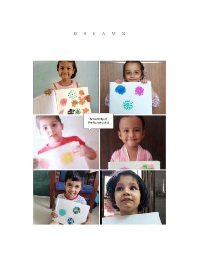 Pre Primary Section Activities