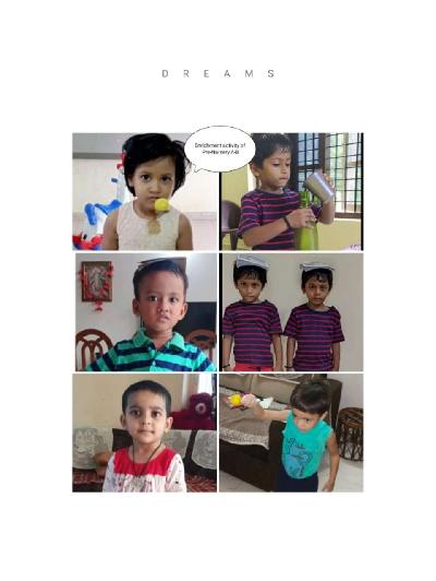 Pre Primary Section Activities