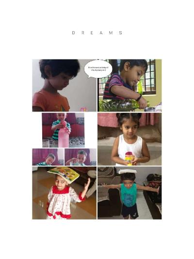 Pre Primary Section Activities