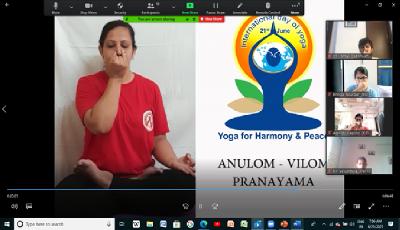 International Yoga Day Celebration 2021