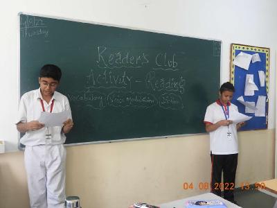 Club Activities - Secondary