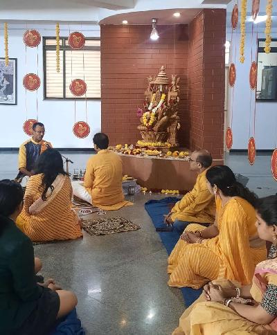 Basant Panchami and Blessing Ceremony for Class X - XII 2023-24