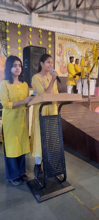 Basant Panchami and Blessing Ceremony for Class X - XII 2023-24