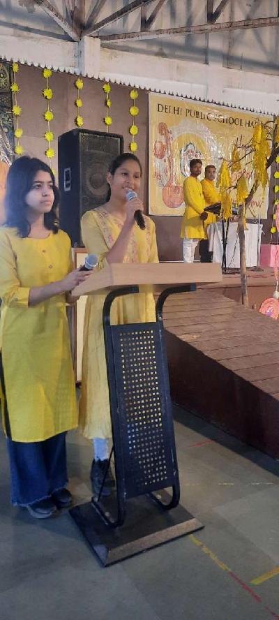 Basant Panchami and Blessing Ceremony for Class X - XII 2023-24