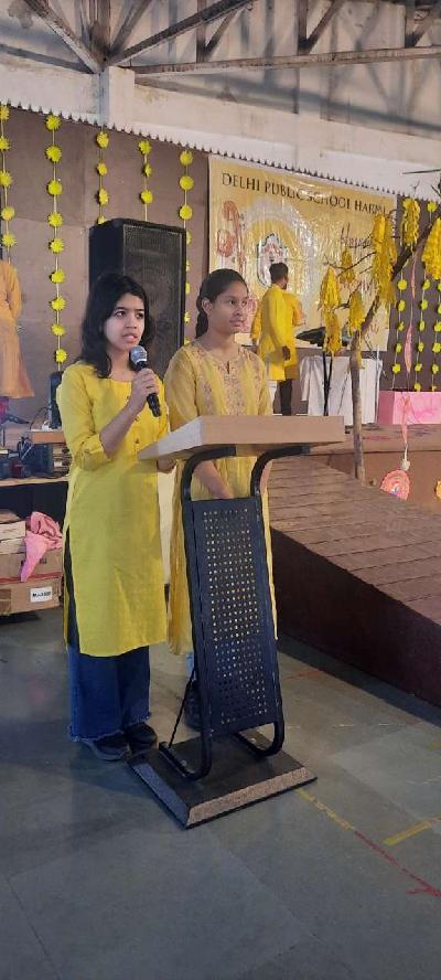 Basant Panchami and Blessing Ceremony for Class X - XII 2023-24