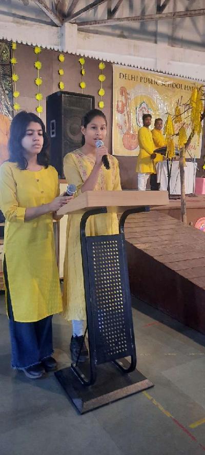 Basant Panchami and Blessing Ceremony for Class X - XII 2023-24