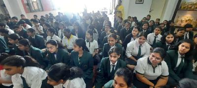 Basant Panchami and Blessing Ceremony for Class X - XII 2023-24