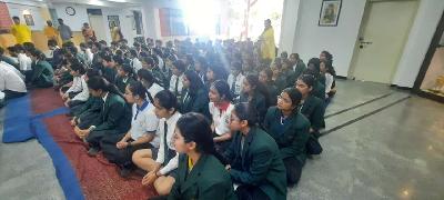 Basant Panchami and Blessing Ceremony for Class X - XII 2023-24