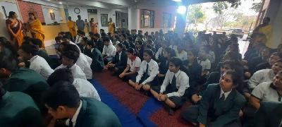 Basant Panchami and Blessing Ceremony for Class X - XII 2023-24