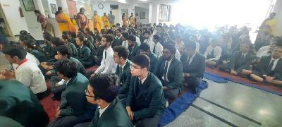 Basant Panchami and Blessing Ceremony for Class X - XII 2023-24