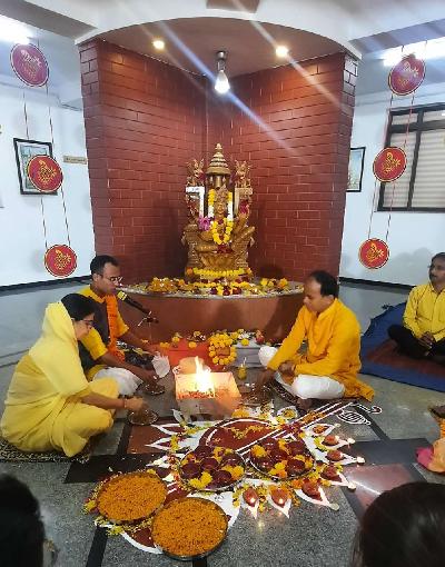 Basant Panchami and Blessing Ceremony for Class X - XII 2023-24