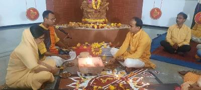 Basant Panchami and Blessing Ceremony for Class X - XII 2023-24