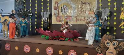 Basant Panchami and Blessing Ceremony for Class X - XII 2023-24