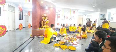 Basant Panchami and Blessing Ceremony for Class X - XII 2023-24