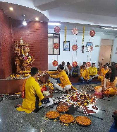 Basant Panchami and Blessing Ceremony for Class X - XII 2023-24