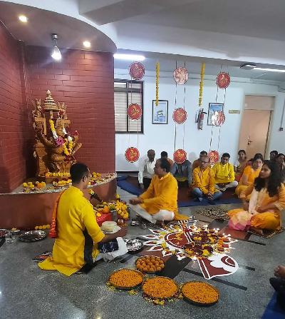 Basant Panchami and Blessing Ceremony for Class X - XII 2023-24