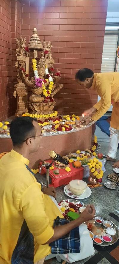 Basant Panchami and Blessing Ceremony for Class X - XII 2023-24