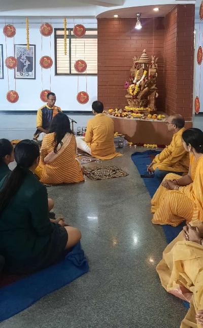Basant Panchami and Blessing Ceremony for Class X - XII 2023-24