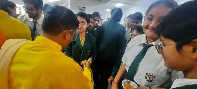 Basant Panchami and Blessing Ceremony for Class X - XII 2023-24