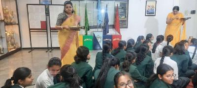 Basant Panchami and Blessing Ceremony for Class X - XII 2023-24
