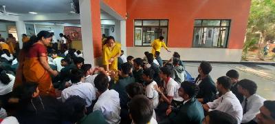 Basant Panchami and Blessing Ceremony for Class X - XII 2023-24