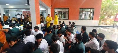 Basant Panchami and Blessing Ceremony for Class X - XII 2023-24