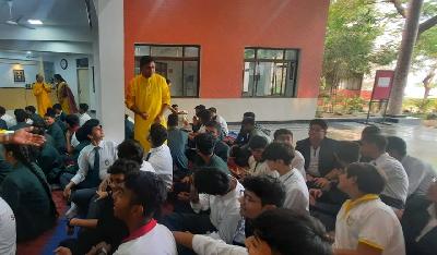 Basant Panchami and Blessing Ceremony for Class X - XII 2023-24