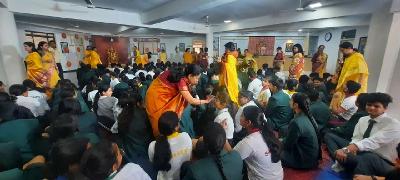 Basant Panchami and Blessing Ceremony for Class X - XII 2023-24