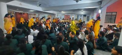 Basant Panchami and Blessing Ceremony for Class X - XII 2023-24