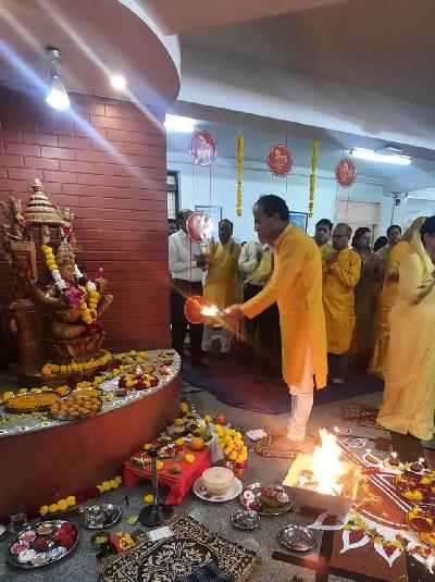Basant Panchami and Blessing Ceremony for Class X - XII 2023-24