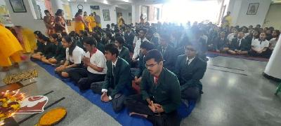 Basant Panchami and Blessing Ceremony for Class X - XII 2023-24