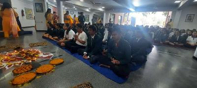 Basant Panchami and Blessing Ceremony for Class X - XII 2023-24