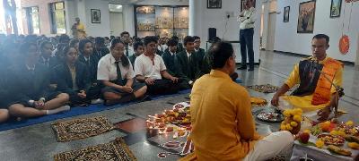 Basant Panchami and Blessing Ceremony for Class X - XII 2023-24