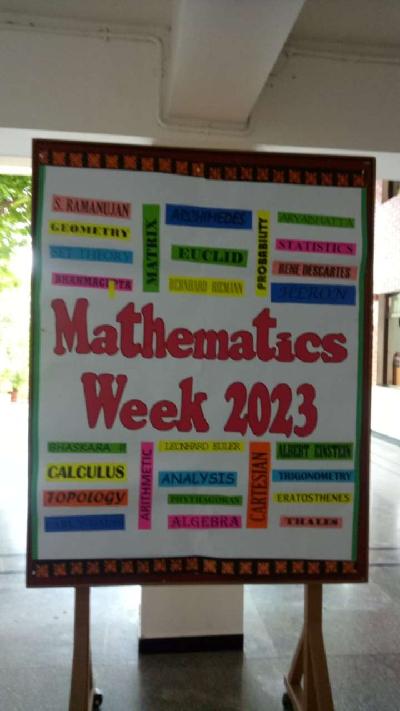Subject Week Celebrations 2023