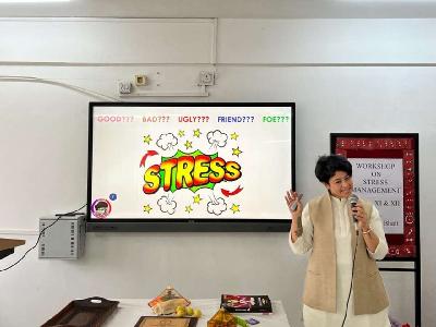 Stress Management Workshop conducted by Dr Dhara Bhatt