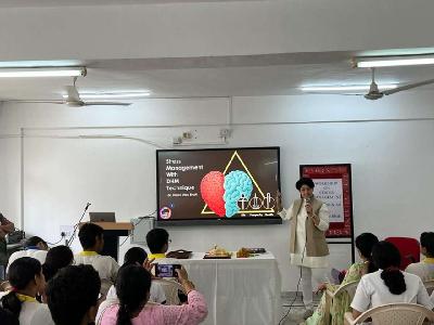 Stress Management Workshop conducted by Dr Dhara Bhatt