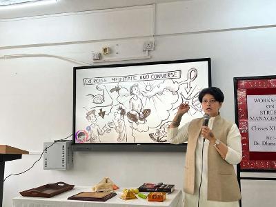 Stress Management Workshop conducted by Dr Dhara Bhatt