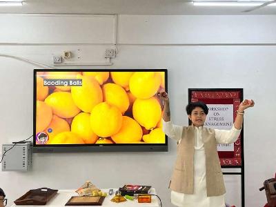 Stress Management Workshop conducted by Dr Dhara Bhatt