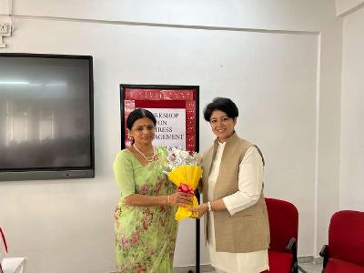 Stress Management Workshop conducted by Dr Dhara Bhatt
