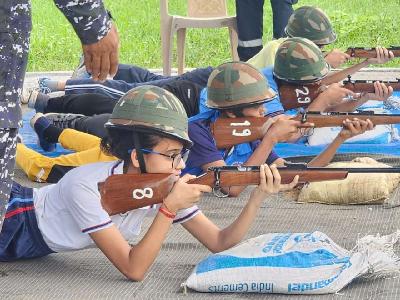 NCC CADETS CAMP