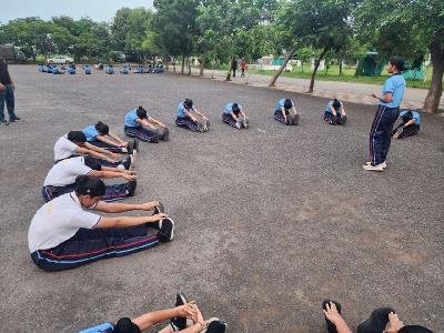 NCC CADETS CAMP