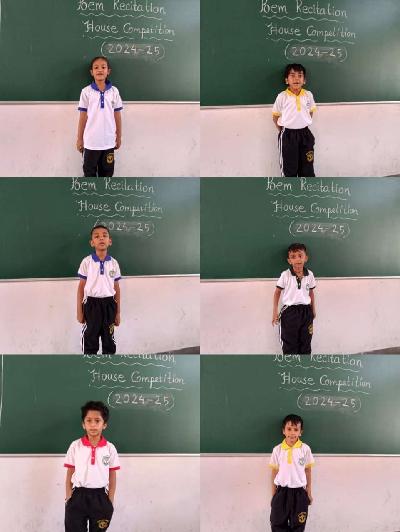 Primary Inter House Competitions 2024-25