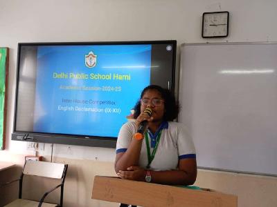 SECONDARY INTERHOUSE COMPETITIONS 2024-25
